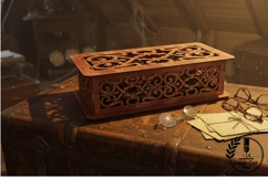 Glowforge Laser Cut Files - Birds Memory Box Product Image 8