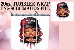 SWEET REFLECTIONS 20oz TUMBLER WRAP, Black Woman Product Image 1