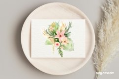 Boho Flowers Watercolor Bouquets Bundle Product Image 4