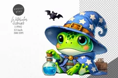 Halloween clipart, Frog clipart, Autumn clipart Product Image 1
