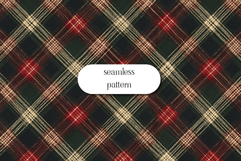 Christmas Classic Red and Green Tartan Plaid Pattern Product Image 1