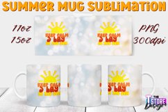 Summer Mug Sublimation | Mug 11 Oz 15 Oz | PNG 300 DPI v.1 Product Image 1