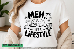 Sarcastic quote svg sublimation design Product Image 1