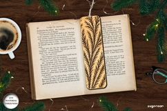 Frost Pattern Bookmarks SVG Bundle | Glowforge | Laser Cut Product Image 10