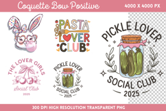 Coquette Bow Positive Funny Sub Product Image 1