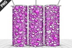 Rose Tumbler Sublimation | Valentine&#039;s Day Tumbler Wrap Product Image 3