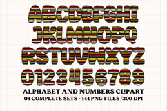 Happy Mouse Alphabet Clipart, happy mouse letters doodle Product Image 4