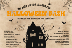 Haunted Carnival is a spooky Halloween font Product Image 10