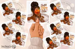 Bubbles Bling & Bliss PNG Glam Girl Sublimation Product Image 8