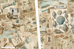 1920 Beach Ephemera Junk Journal Product Image 5