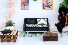 Miniature pallet bed digital file download kit dollhouse Product Image 10