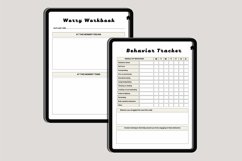 Digital 2024 Mental Burnout Workbook Canva Product Image 10