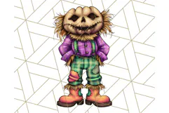 Creepy Clown Halloween PNG Clipart, Spooky Circus Art Product Image 2
