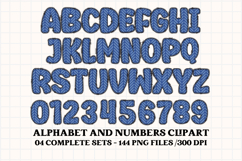 Father’s Day Alphabet clipart, father’s day letters doodle Product Image 4