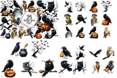 Weird Halloween Clipart Huge Bundle Product Image 7