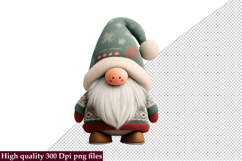 Christmas Gnome Funny Clipart Bundle png Product Image 5