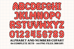 Valentines Day Digital Papers, valentines day doodle letters Product Image 4