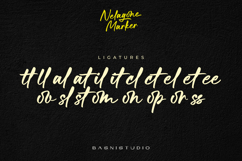 Nelagone Marker Casual Marker Font Product Image 10
