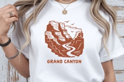 Grand Canyon National Park SVG | Canyon Illustration Product Image 4
