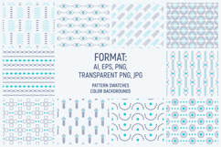 10 seamless geometric vector patterns Product Image 10