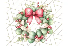 Muted Cute Safari Christmas Animal PNG Clipart, Holiday Png Product Image 2