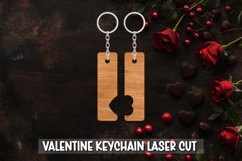 26 Valentine Keychain Laser Cut Bundle I Keychain Laser Cut Product Image 11