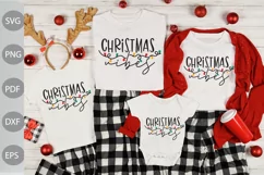 Christmas Vibes SVG Design / Christmas Family SVG Cut Files Product Image 1