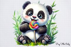 Lollipop Animals Clipart PNG Product Image 1