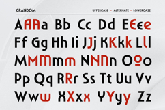 Grandom - Bold Modern Art Deco Logo Font Product Image 10