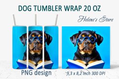 Dog tumbler wrap | Tumbler sublimation| 20oz tumbler bundles Product Image 11