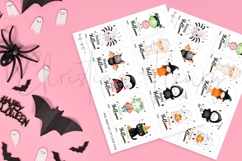 10 Printable Cute Happy Halloween Gift Tags Product Image 2