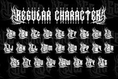 Heavytal - Heavy Metal Font Product Image 9