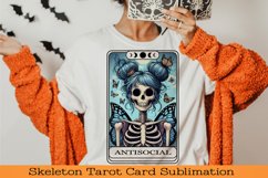 Skeleton Tarot cards Sublimation BUNDLE, PNG. Product Image 10