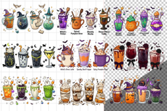 Halloween bundle PNG, Halloween drinks PNG Product Image 2