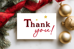 Christmas Plaid Alphabet Clipart Product Image 10