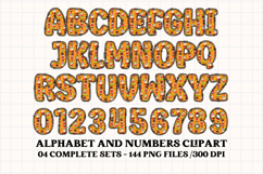 Circus Alphabet clipart, circus letters doodle Product Image 4