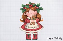 Gingerbread Man Clipart Bundle PNG Product Image 15