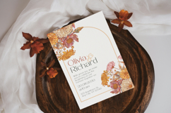 Golden Bloom - Classic Autumn Florals Clipart Bundle Product Image 10
