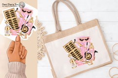 Lash Artist Sublimation PNG Beauty Tools Pink Gold Product Image 6