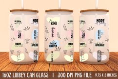 Motivational 16oz Can Glass Wrap Product Image 1