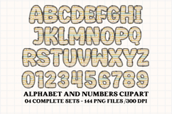 Back to School Alphabet png, letters doodle, school clipart Product Image 4