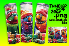 PLAYFUL 20oz Tumbler Design , Cute Xmas Product Image 1
