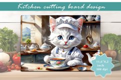 Cute cat Cutting Board Design Product Image 1