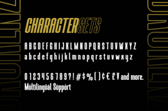 Brokenz - Bold Sans Condensed Font Product Image 10