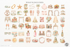 Summer Beach Wedding Day PNG Clipart Product Image 4