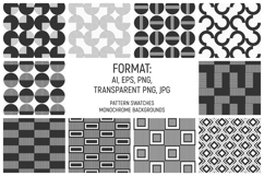 10 seamless geometric vector patterns Product Image 10