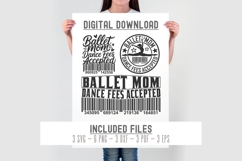 Ballet mom svg, dance fees accepted svg, dance girl svg png Product Image 2