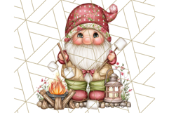 Scandinavian Christmas Gnomes Clipart PNG, Cute Gnome Png Product Image 2