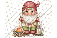 Scandinavian Christmas Gnomes Clipart PNG, Cute Gnome Png Product Image 2