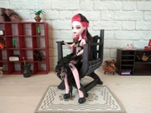 Miniature Tudor chair digital file 1:6 castle furniture Product Image 10